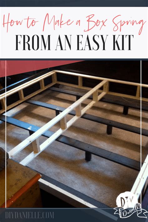 make your own box spring